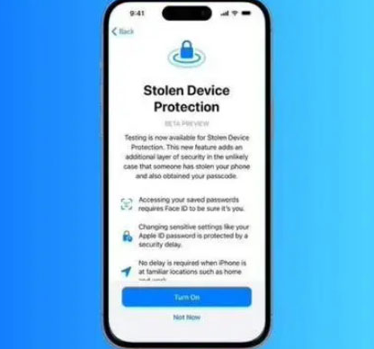 巴林右苹果授权维修店分享被盗设备保护功能开启方法 