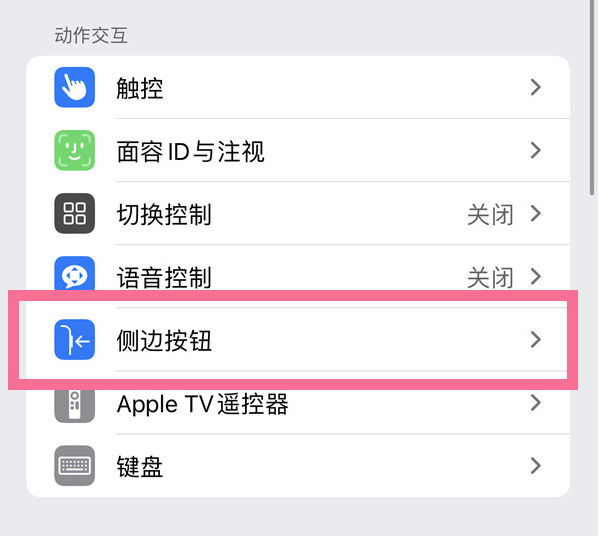 巴林右苹果14维修店分享iPhone14 Plus侧键双击下载功能关闭方法 