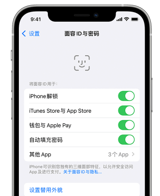巴林右苹果手机维修分享升级iOS 16 后 Face ID不可用怎么办 