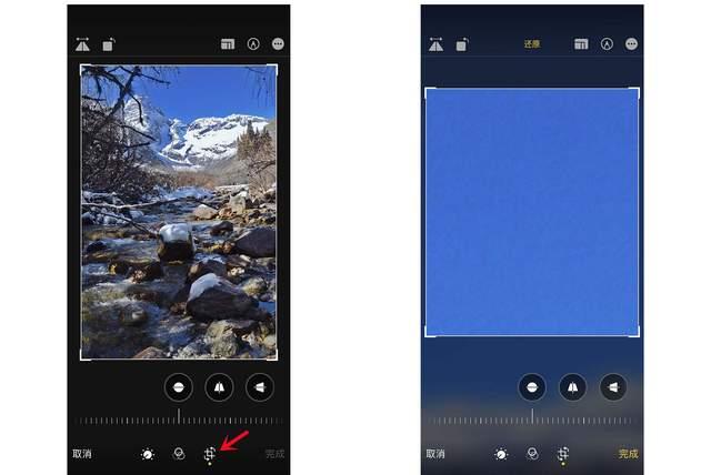 巴林右苹果手机维修分享iPhone手机如何使用裁剪功能隐藏照片 